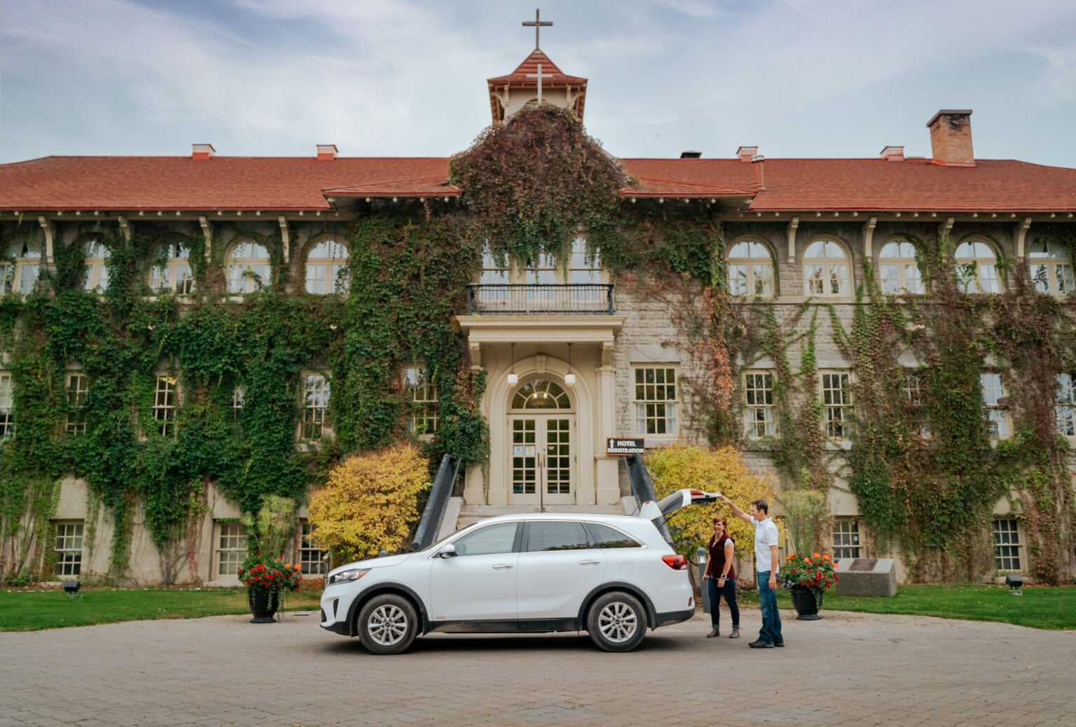 Exterior at St Eugene